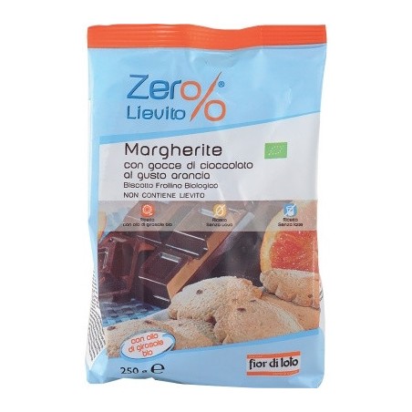 Fior Di Loto Biscotti Margherite Cioccolato Arancia 250g