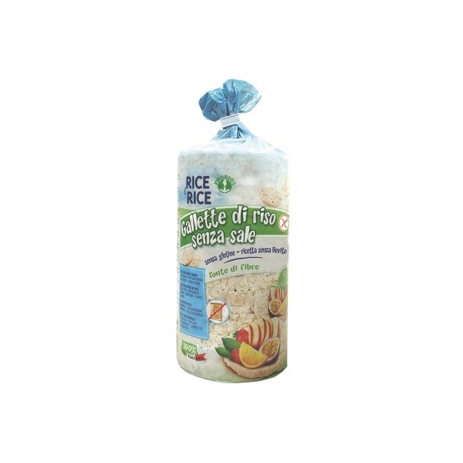 Rice&rice Gallette Riso Senza Sale 100g Rice&rice Gallette Riso Senza Sale 100g