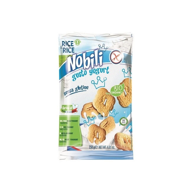 Rice&rice Nobili Di Riso Con Yogurt 250 G Rice&rice Nobili Di Riso Con Yogurt 250 G