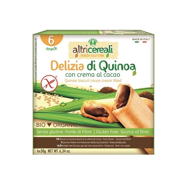 Altricereali Delizia Quinoa E Crema Di Cacao Altricereali Delizia Quinoa E Crema Di Cacao