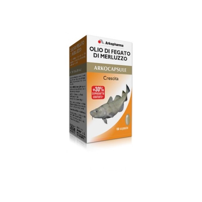 Arkopharma Olio Di Fegato Di Merluzzo 60 Perle Arkopharma Olio Di Fegato Di Merluzzo 60 Perle