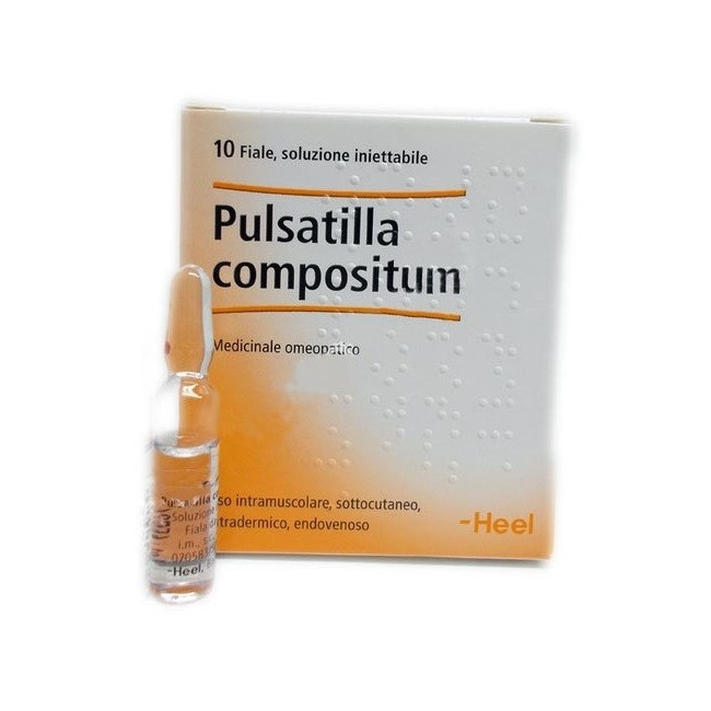 Guna Pulsatilla Compositum 10 Fiale Heel Guna Pulsatilla Compositum 10 Fiale Heel