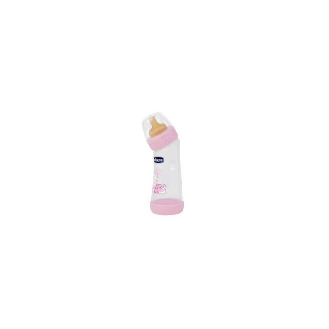 Chicco Biberon Angolato Girl Caucciu da 0 a 6 mesi 250ml - Para-Farmacia  Bosciaclub