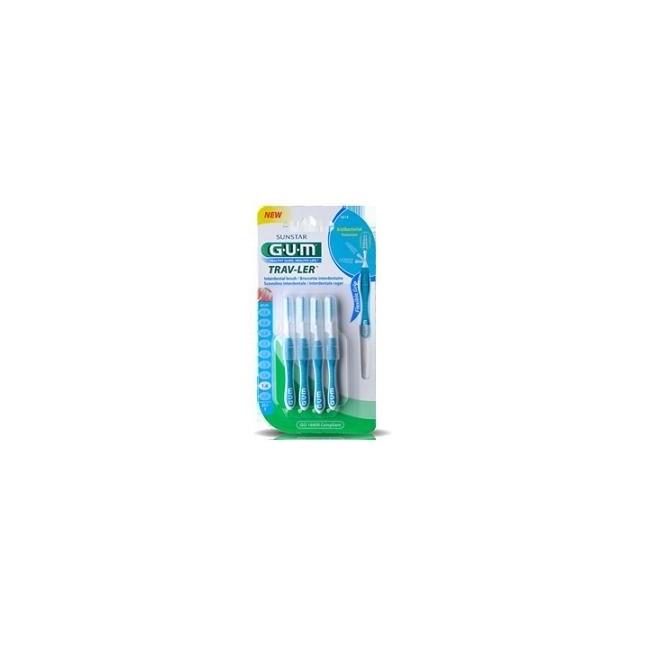 Gum Travler Pro Scovolino 0,8mm 4 Pezzi