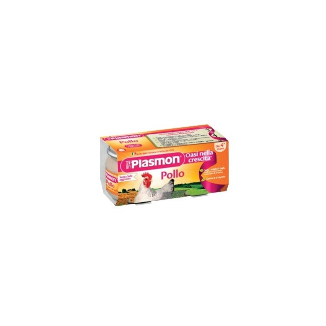 Plasmon Omogeneizzato Pollo 120 G X 2 Pezzi