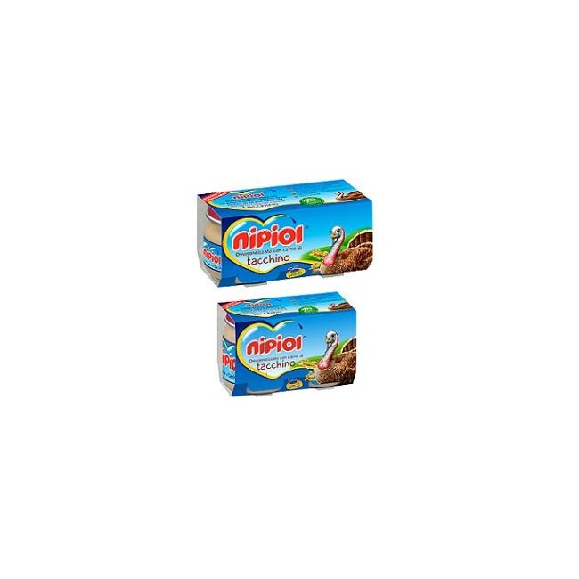 Nipiol Omogeneizzato Tacchino 80 G 2 Pezzi
