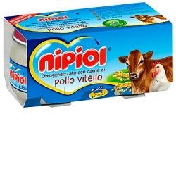 Nipiol Omogeneizzato Vitello Pollo 80 G 2 Pezzi