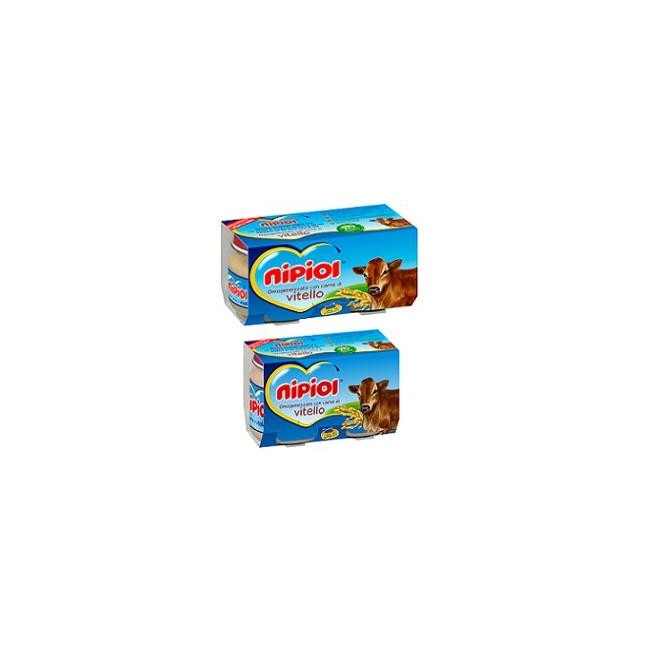 Nipiol Omogeneizzato Vitello 80 G 2 Pezzi