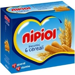 Nipiol Biscottini 6 Cereali 800 G