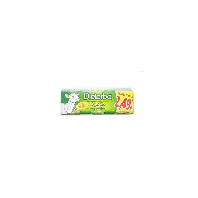 Dieterba Omogeneizzato Agnello 3 Pezzi 80 G Dieterba Omogeneizzato Agnello 3 Pezzi 80 G