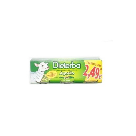 Dieterba Omogeneizzato Agnello 3 Pezzi 80 G Dieterba Omogeneizzato Agnello 3 Pezzi 80 G