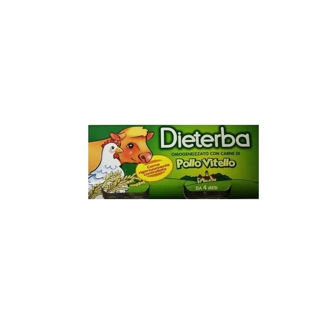 Dieterba Omogeneizzato Vitello Pollo 3 Pezzi 80 G Dieterba Omogeneizzato Vitello Pollo 3 Pezzi 80 G