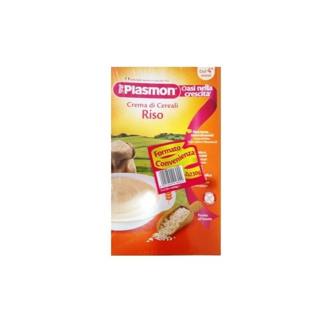 Plasmon Cereali Crema Di Riso E Mais 2 X 230 G