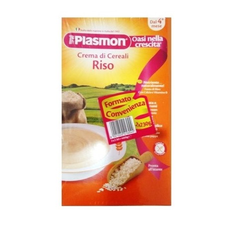 Plasmon Cereali Crema Di Riso E Mais 2 X 230 G
