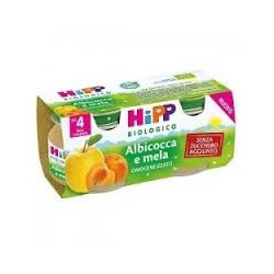 Hipp Omogenizzato Albicocca/Mela 2x80g