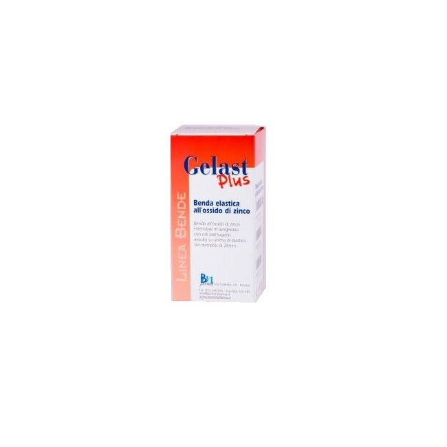 Benda Medicata Elastica Gelast Con Ossido Di Zinco 10x700cm Benda Medicata Elastica Gelast Con Ossido Di Zinco 10x700cm