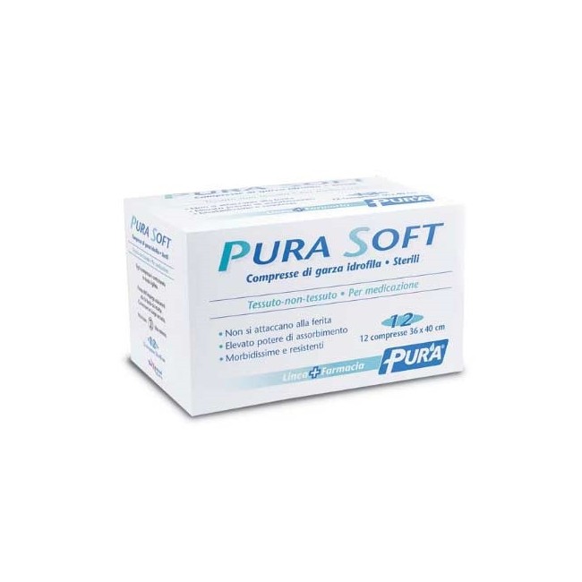 Garza Pura Soft 36x40cm 12 Pezzi