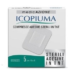 Garza Icopiuma Adesiva Tnt10x7,5 Cm 5 Pezzi