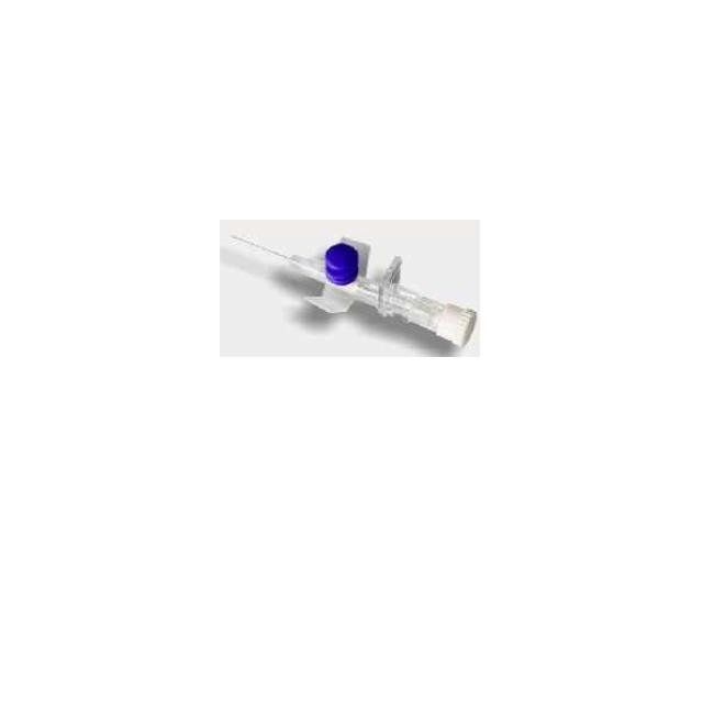 Ago Cannula 2vie G16 Con Alette Grigie Ago Cannula 2vie G16 Con Alette Grigie
