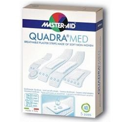 Cerotto Master-aid Quadra Assortiti 40 Pezzi