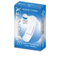 Prontex White Strips Medio 20 Pezzi
