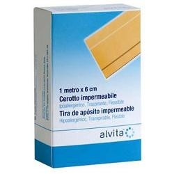 Cerotto Impermeabile Alvita 10 X 6 Cm 10 Pezzi
