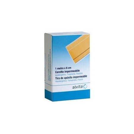 Cerotto Impermeabile Alvita 10 X 6 Cm 10 Pezzi