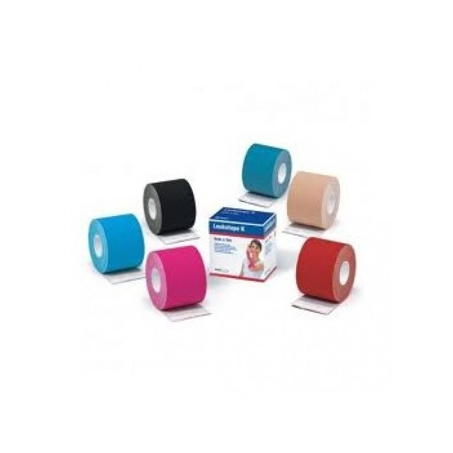Cerotto Leukotape K 5x500cm Rosso Cerotto Leukotape K 5x500cm Rosso