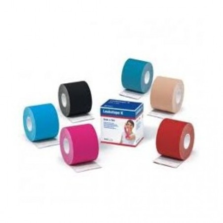 Cerotto Leukotape K 5x500cm Rosso Cerotto Leukotape K 5x500cm Rosso