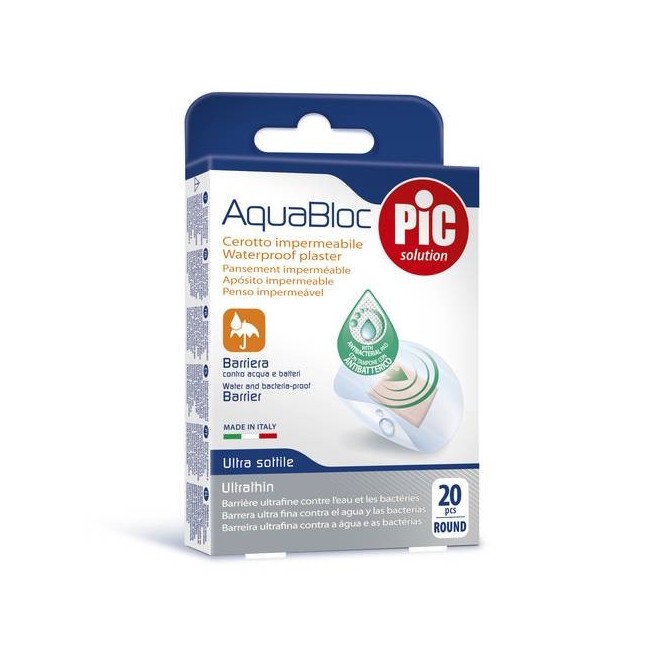 Cerotti Pic Aquabloc 22,5 Cm 20 Pezzi Cerotti Pic Aquabloc 22,5 Cm 20 Pezzi