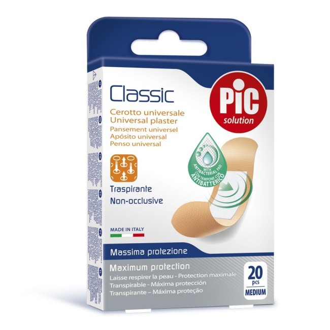 Cerotti Pic Classic Mix 20 Pezzi Cerotti Pic Classic Mix 20 Pezzi