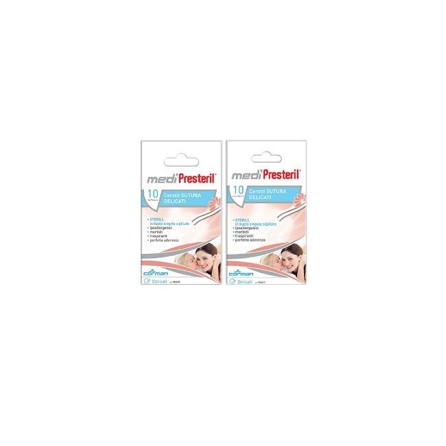 Cerotto Medipresteril Sutura 3x75mm 10 Pezzi Cerotto Medipresteril Sutura 3x75mm 10 Pezzi