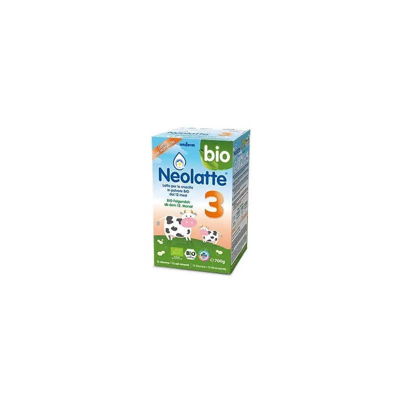 Neolatte 3 Bio Polvere per bambini da 1 a 3 anni 700g - Para