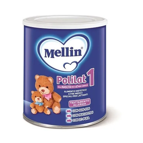 Mellin Polilat 1 Latte Polvere per neonati con allergie 400 G -  Para-Farmacia Bosciaclub