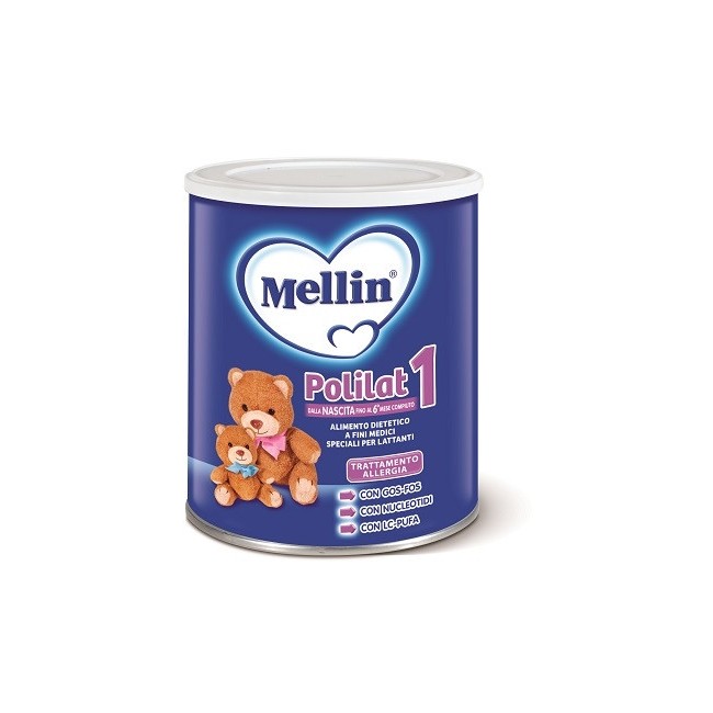 Mellin Polilat 1 Latte Polvere per neonati con allergie 400 G -  Para-Farmacia Bosciaclub