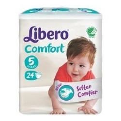 Libero Comfort 5 Pannolino 10-16kg 24 Pezzi