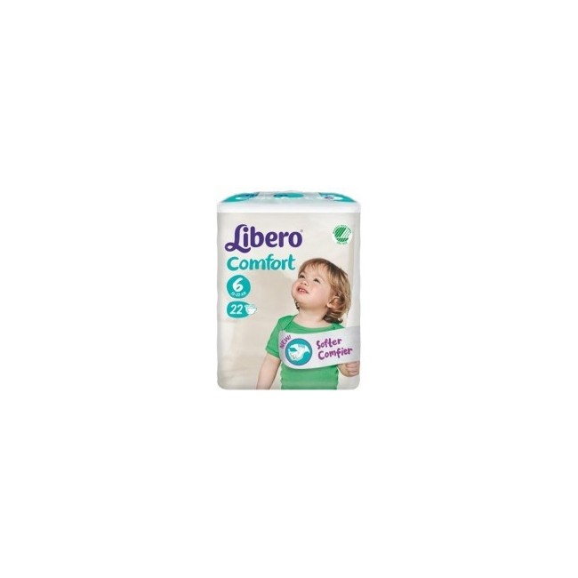 Libero Comfort 6 Pannolino12-22 Kg 22 Pezzi Libero Comfort 6 Pannolino12-22 Kg 22 Pezzi