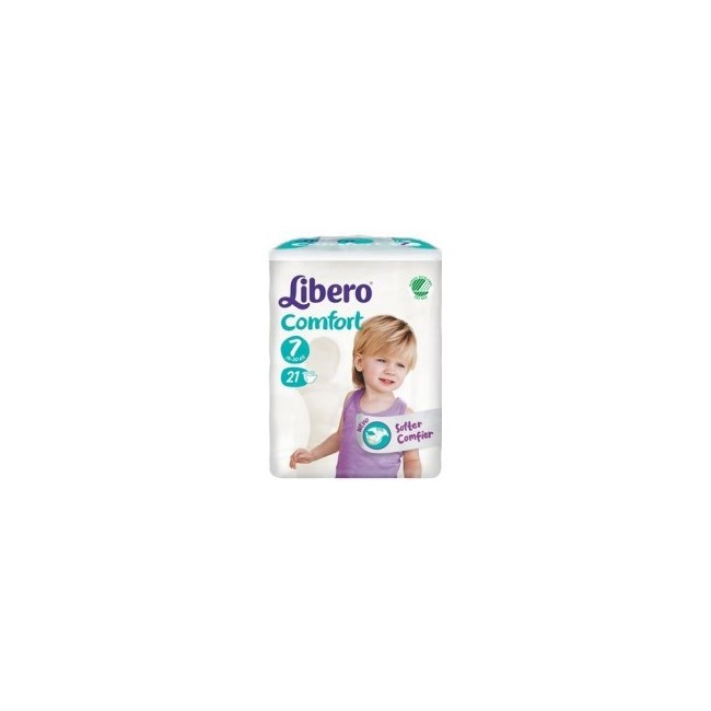 Libero Comfort 7 Pannolino Per Bambino 16-26 Kg 21 Pezzi