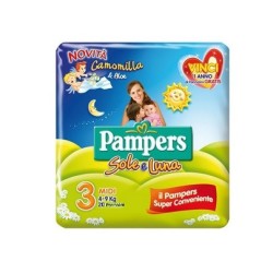 Pampers Sole & Luna Flash 20 Pezzi