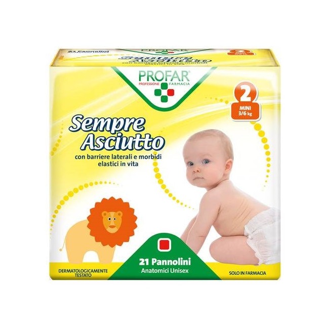 Sempre Asciutto Mini2 3/6kg 21 Pezzi Sempre Asciutto Mini2 3/6kg 21 Pezzi