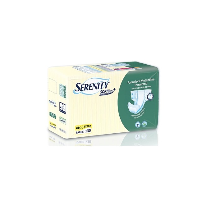 Serenity Soft Dry+ Pannoloni Slip Xl 30 Pezzi Serenity Soft Dry+ Pannoloni Slip Xl 30 Pezzi