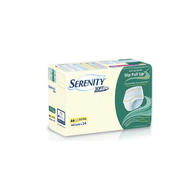 Serenity Pull Up Super Pannolone Mutandina Media M 14 Pezzi