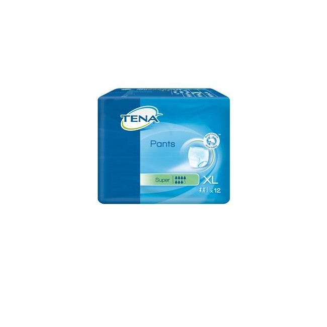 Tena Pants Super Pannolone Xl 12 Pezzi