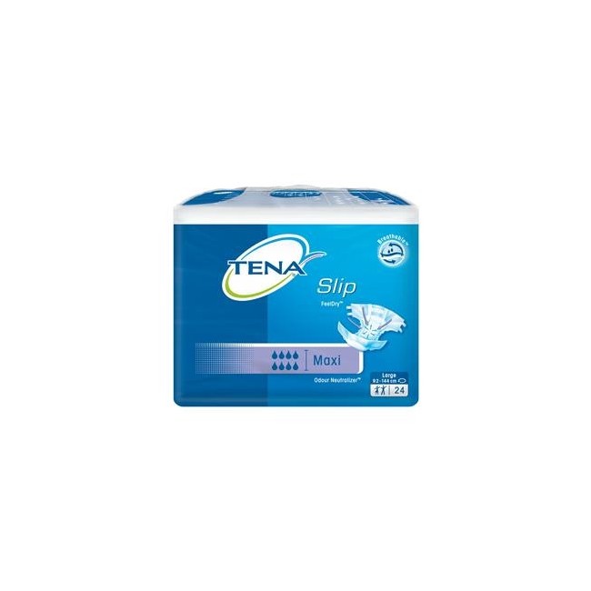 Tena Slip Maxi Pannolone Mutandina Large 24 Pezzi Tena Slip Maxi Pannolone Mutandina Large 24 Pezzi