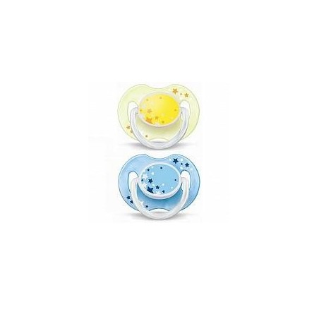 Avent Succhietto Notturno Silicone 0/6 Mesi Maschio Avent Succhietto Notturno Silicone 0/6 Mesi Maschio