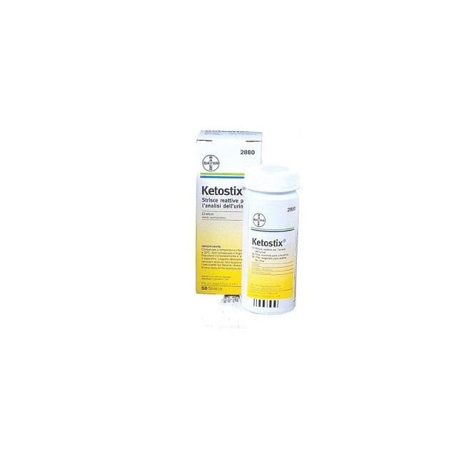 Ketostix Strisce Misurazione Chetonuria 50 Pezzi Ketostix Strisce Misurazione Chetonuria 50 Pezzi