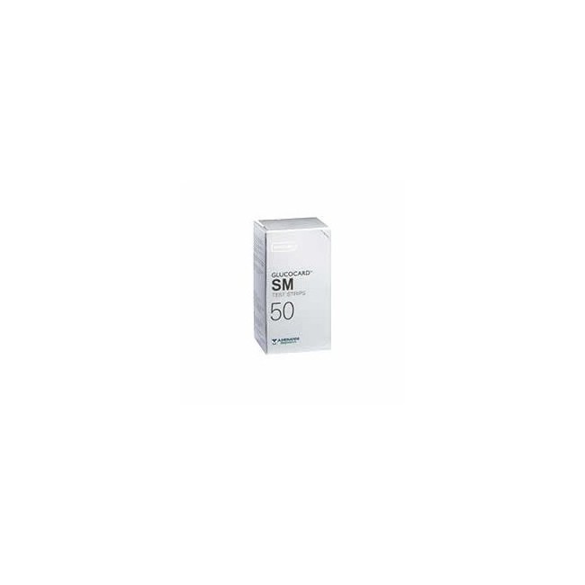 Glucocard Sm Test Strips 50 Pezzi Glucocard Sm Test Strips 50 Pezzi
