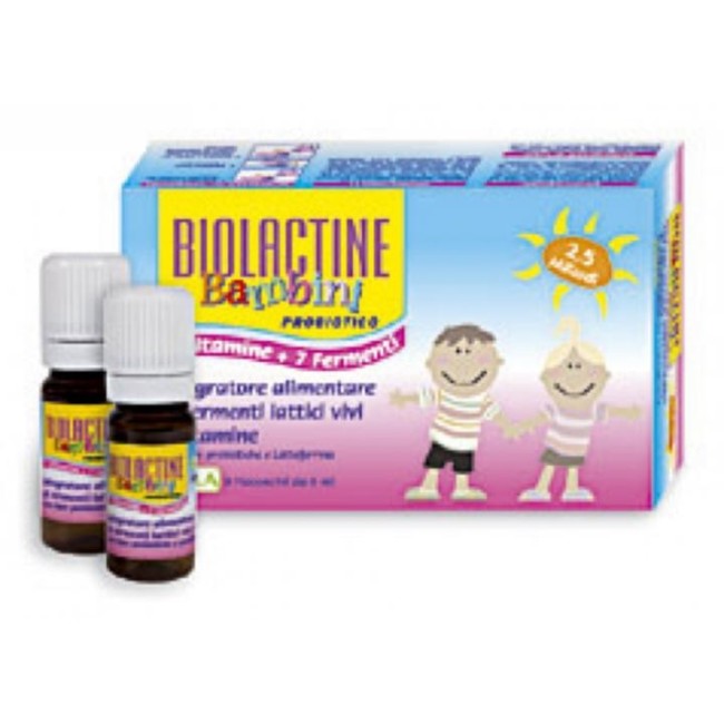 Biolactine Bambini 10 Flaconcini Biolactine Bambini 10 Flaconcini