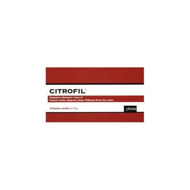Citrofil 20 Bustine Da 4,5g