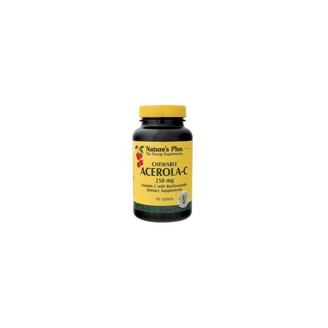 Nature's Plus Acerola C 250 Mg 90 Tavolette Nature's Plus Acerola C 250 Mg 90 Tavolette